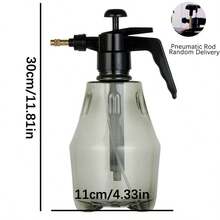 1pc Luxury Large Capacity Garden Watering Can - Adjustable Nozzle Pressure Sprayer For Effortless Gardening & Home Use - Plastic Mist Spray Bottle With Easy Grip Handle - Multicolor - View 10