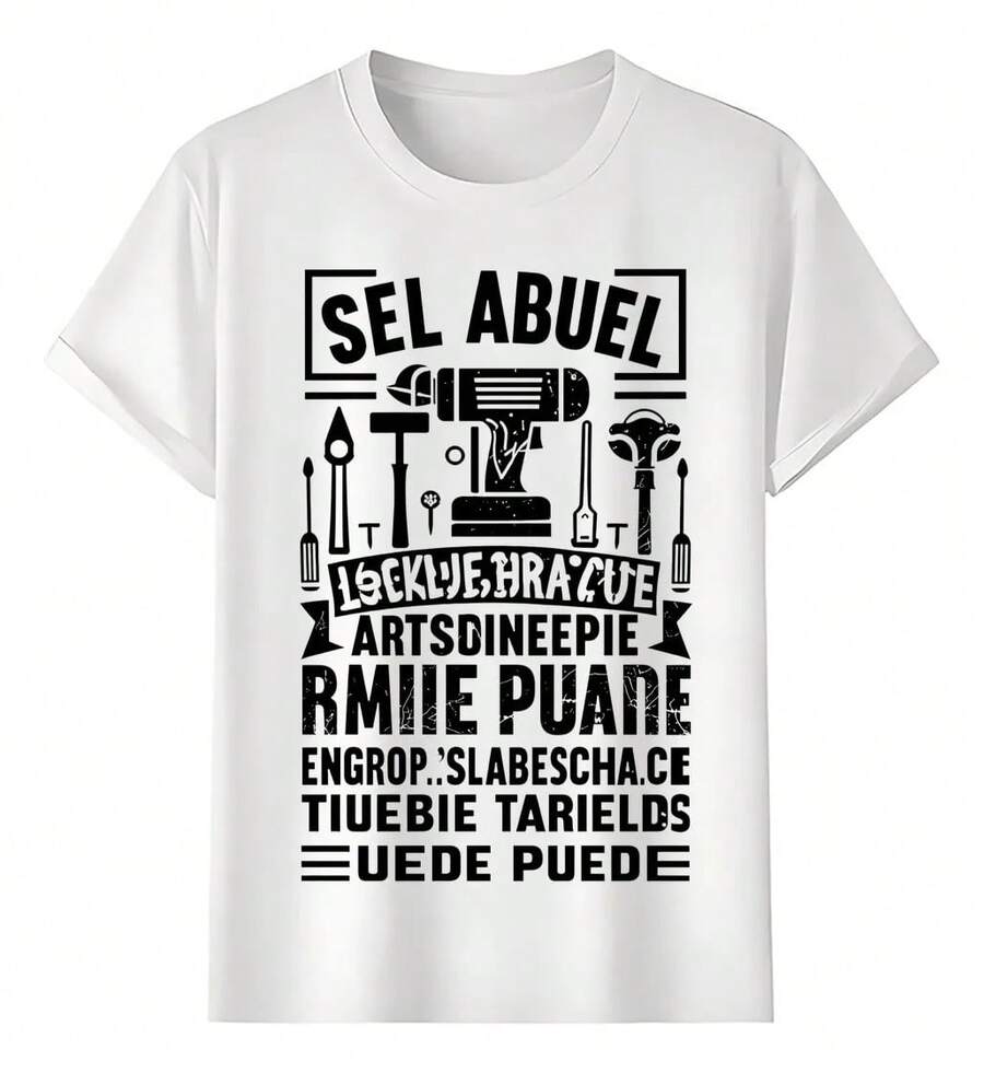 Sel Abuel T-Shirts Work Tools - 白色 - 查看 1