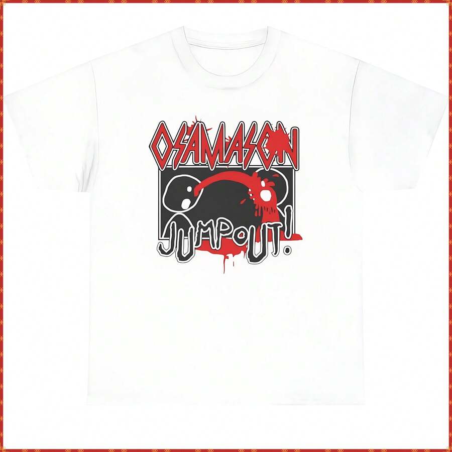 Osamason Jumpout Going Dumbo Tour Tee T-Shirt Album Merch - White - View 1