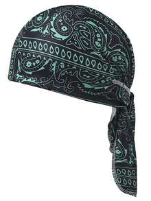 1/3pcs Unisex Breathable Quick-Dry Pirate Hat, Sun Protection Motorcycle Riding Cap, Pirate Bandana For Men & Women, Suitable For Cycling, Outdoor Sports, Etc. - Multicolor - View 17