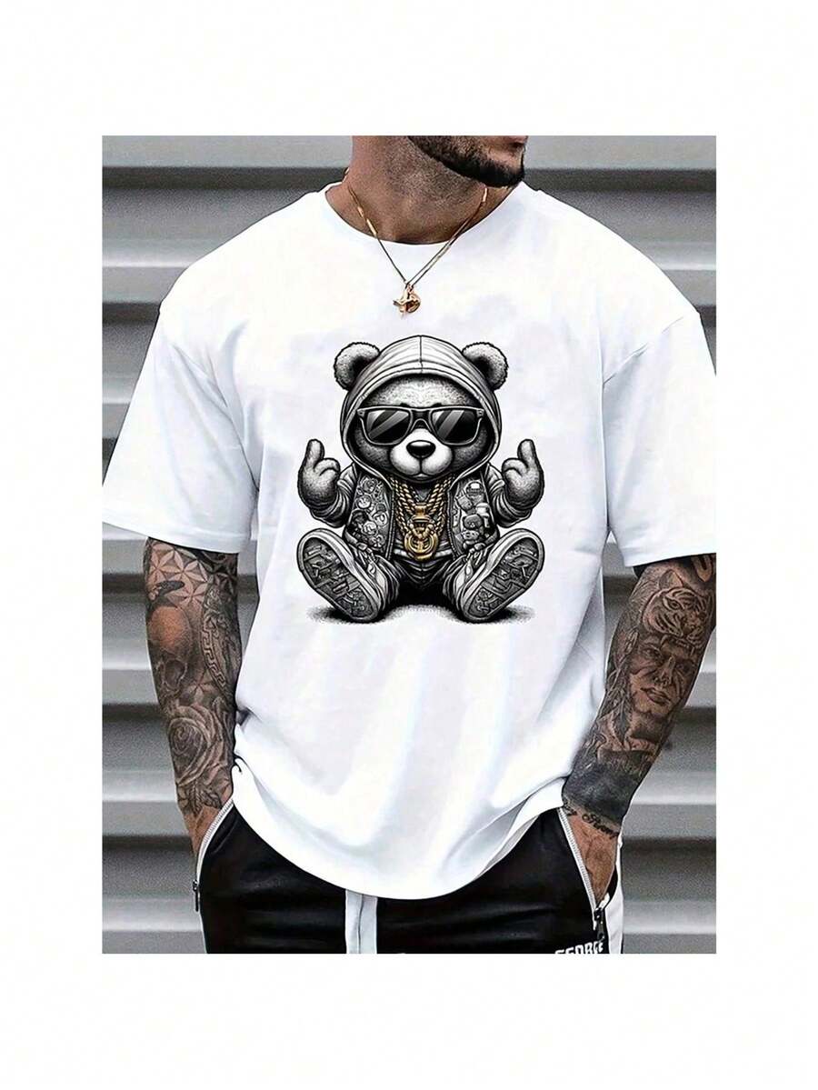 Men T-Shirts - White - View 1