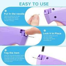 Mini Sewing Gun, Clothing Stitching Tool, Mini Label Gun Sewing Kit, Suitable For Hemming, Repair Stitching On Pants, Curtains, Tarpaulin - A01 - View 6