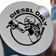 1 miếng dán hình đầu lâu uống xăng, decal trang trí ngoại thất xe hơi cá nhân hóa, chất liệu vinyl bền, chống thấm nước. - A - Xem 2