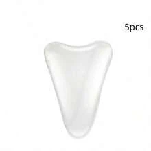 1 pieza Almohadillas invisibles mejoradas para los dedos de los pies de mujer, almohadillas de silicona reutilizables sin diseño abultado, adecuadas para trajes de baño y pantalones de yoga, cómodas y ajuste ceñido - Naranja - Ver 12
