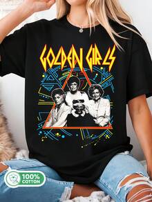 The Golden Girls T-Shirt, T-Shirt, The Golden Girls T-Shirt - Black - View 6
