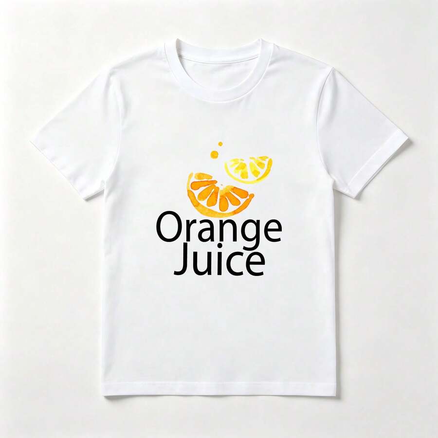 Comic Book Letters White Cotton T-Shirt Funny Street Style - White - View 1