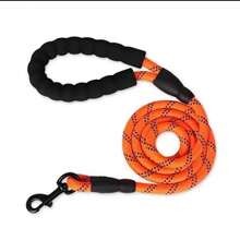 1 Set Correa para perro duradera y suave, diseño reflectante adecuado para caminar por la noche, apto para perros pequeños, medianos y grandes, para todas las estaciones - Multicolor - Ver 5