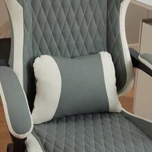 Elegant And Simple Gaming Chair WL - Dusty Green,White - 查看 2