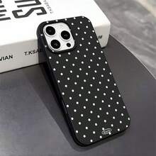 時尚液態黑色 TPU 防震保護手機殼，相容 Apple 機型，適合作為情侶、女友、女兒、男友、青少年和女孩的生日與聖誕禮物 - 彩色 - 查看 5