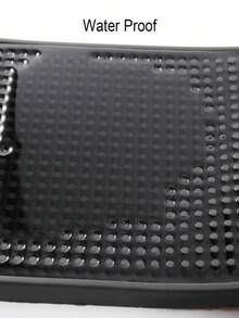 1pc Bar Drain Mat, Black Bar Mat, Coffee Bar Mat Soft Rubber Kitchen Heat-Insulating Mat, Draining Mat, Shock-Absorbing Anti-Vibration Mat, PVC Material, Coffee Machine Accessory, Kitchen Supplies, Non-Slip Cocktail Service Spill Mat For Bartending, Coffee Bar Mat Accessory For Home Kitchen, Coffee Utensil, Drying Mat - Black - View 8