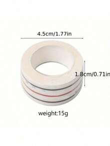 1roll 10.9 Yards Of Diagonal Seam Tape For Straight And Diagonal Stitching - Sewing Basting Tape For Perfect Seams - White - View 3