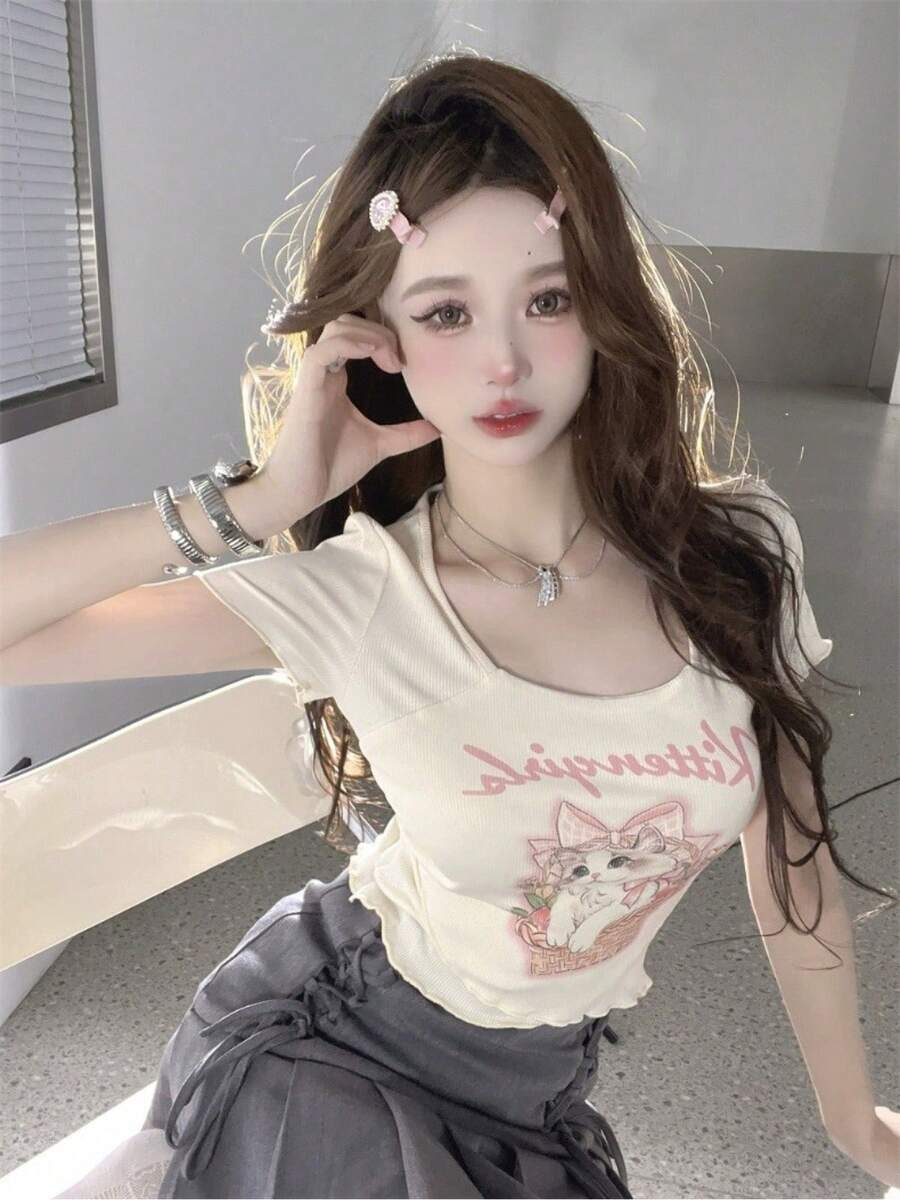 Women Tops - Apricot - View 1