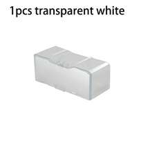 1:64 Scale Acrylic Car Display Case, Multi-Layer Assembly Storage Cabinet, Model Display Rack, Collectible Gift, Cars Not Included, Available In Packs Of 1, 3, 4 Or 5. - 1 White Piece - View 1