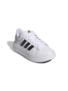 Adidas Platform Platform Women's Athletic Casual Shoes - White/Black - View 1