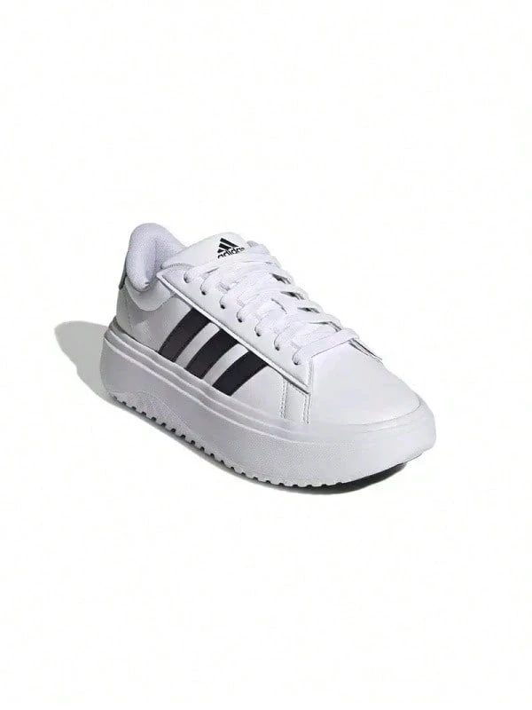 Adidas Platform Platform Women's Athletic Casual Shoes - White/Black - View 1
