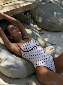 Nuevo mono azul marino sin tirantes, sólido, casual, sexy y elegante para mujer de, adecuado para la playa, vacaciones, fiestas y citas - Multicolor 4 - Ver 2