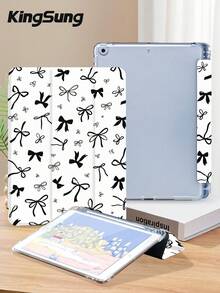 Kingsung 这款蝴蝶结图案的平板电脑保护套,兼容 iPad Air 8 (M4) 2026 (11 英寸)、Air 8 (M4) 2026 (13 英寸)、9.7/10.2/10.5/10.9/12.9 英寸/Pro 11、第十代 Air 8 (M4) 2026 (11/13 英寸),以及 Galaxy Tab S6 Lite 10.4 英寸。此外,它还适用于 Kindle Paperwhite 第十二代 2024 款和第十一代 2022 款,具备防摔保护、智能支架和自动唤醒/睡眠功能。 - 彩色 - 查看 3