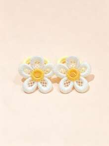 50pcs Baby Hair Ties, Random Color - Multicolor - View 10