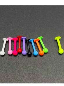 7pcs Stainless Steel Piercing Kit, Includes 12G/14G/18G Needles, Suitable For Navel, Lip, Nose, Eyebrow, Ear Piercing, With Nose Stud, Navel Ring, Lip Ring And Nose Septum Ring - Multicolor - View 4