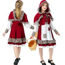 Fairytale Adult Little Red Riding Hood Costume, Ball Gown, Princess Dress, Cosplay Outfit For Performances - Little Red Riding Hood - View 4