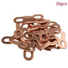 50pcs OT Film Gasket Set Copper-Plated Elliptical Interlock Key Pad Car Sheet Metal Shaping Machine Appearance Repair Machine Accessories - 50pcs - View 8