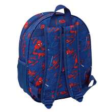 Safta Marvel | Spider-Man 3D School Backpack With Front LEDs, Padded Shoulder Straps And Top Handle, Side Bottle Pocket, Kids Back To School, One Size - Option 1 - View 3