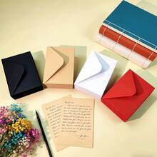 Minimalist Retro Kraft Paper Envelopes, Blank Greeting Cards, Invitations, Holiday Postcards - Rectangle - View 5