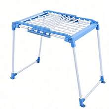 Tendedero plegable todo en uno, compacto, adecuado para uso en interiores y exteriores, - perchero plegable - Ver 4