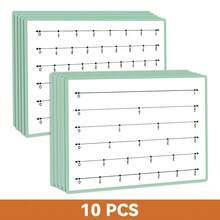 10 PCS Double-Sided Math Fraction Whiteboard - Interactive Educational Toy, Kids Educational Fraction Learning Math Boards, Elementary Math Teaching Aids, Math Training Learning Aids Student Games Card - Multicolor - View 11