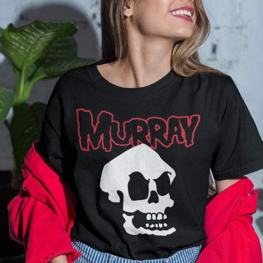 Camiseta Unisex del Juego Monkey Island, Camiseta Retro de Murray camisas de mujer sudaderas para mujer sueter blusa casual mujer verano vestidos de graduación - Negro - Ver 1