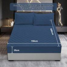 Fitted Sheets - Navy Blue - View 12