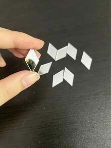 100片正方形鏡面牆貼 - 自黏式雙層壓克力鏡面貼紙。適用於辦公室、浴室和廚房；非常容易安裝和移除。藝術設計，時尚裝飾。 - 多色 - 查看 8