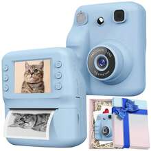 Kids Camera Instant Print Children's Camera Toddler Cameras For Girls 1080P High-Definition Video Recording 2.4 Inch Screen Kids Instant Cameras Kids Camera Toys For 3 4 5 6 7 8 9 10 Year Old Girls Boys Christmas Birthday Gift With Gift Box - Multicolor-a29 - View 20