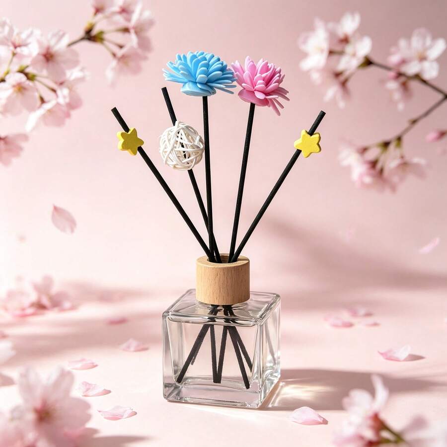 5pcs Fragrance Diffuser Sticks, Versatile Minimalist Design (Bottle Not Included) - 5Pcs - View 1