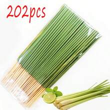 30/75/100/180/255支 檸檬草香棒 - 竹香香棒，適用於芳香療法、瑜伽、冥想、居家與辦公室香氛 - 完美的節日禮品套裝 - 檸檬草 - 查看 12