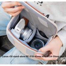 Camera Bag For Fujifilm XT30III, XM5, XT50, XE5, R50, R10, M50, V1, Z30, Zve10 Zve10ii, Portable Mirrorless Ricoh GR4 GR3 Universal Digitaltography Bag Pressure-Relieving, Portable Shoulder, Easy Storage, Multifunctional - View 11
