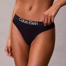 Calvin Klein Calvinklein Maximum Cotton Thong Underwear  Women  Panties QD5292  Thongs For Women Underwear - 海岸線 - 查看 1