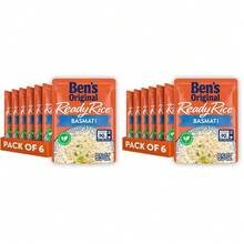 BEN'S ORIGINAL Ready Rice Jasmine Rice, Easy Dinner Side, 8.5 OZ Pouch (Pack Of 6) - Basmati - View 11