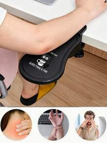 Computer Hand Holder, Arm Holder, Mouse Guard, Keyboard Holder, Computer Hand Holder, Wrist Guard, Mouse Pad, Rotatable, Suitable For Office Use, Is A Good Helper For Work - Multicolor - View 1
