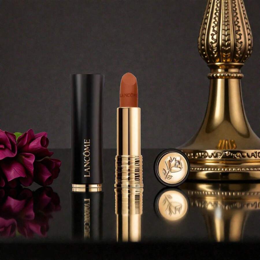 Lancôme L'Absolu Rouge Drama Matte Lipstick | 2026 New Formula Velvet Matte Lip Color | Infused With Rose Extracts & Hyaluronic Acid | Iconic Long-Wear Shades 158 200 230 271 292 336 | Luxury French Beauty Essentials - 336 - 查看 1
