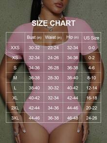 1pc Women's Solid Color Shaping Jumpsuit, Tummy Control, Waist Shaping, Body Sculpting - Baby Pink - View 11