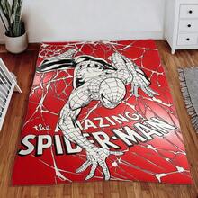 1pc S-Pider-Man Print Blanket,Retro Cartoon Style Throw Blanket,Cartoon Character Printed Blanket,All-Season Universal Nap Blanket,Character Home Decor Blanket,Modern Fashion Gift Suitable For Home Bedroom Bed Sofa Office Lunch Break Cover Picnic Blanket - Nhiều màu - Xem 3