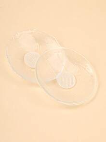 10pcs Ultra-Thin Transparent Nipple Covers, Reusable Invisible Breast Petals With Sensitive Protection, Non-Sticky Center Design, Skin-Friendly Breast Petals With Storage Box, Suitable For Backless Dresses, Weddings, Parties - Multicolor - View 7