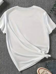 Olivia Dean Vintage R&B Singer Graphic T Shirt - White - View 2