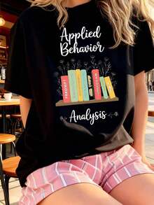 Libro de Análisis del Comportamiento Aplicado Wildflower ABA RBT - Transpirable y cómodo - Negro - Ver 9