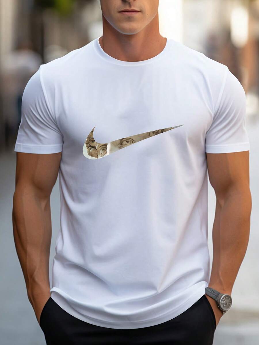 Men T-Shirts - White - View 1