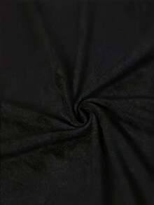 Camisetas Gráficas de Moda para Mujer, Cuello Redondo, 100% Algodón - Negro - Ver 3