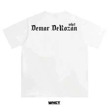 WHCT American-Style Pure Cotton Short-Sleeved T-Shirt With DeRozan Print For Youth, Ideal For Basketball Training And Casual Sports In Summer. - 白色 - 查看 5