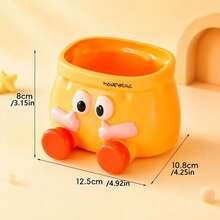 SpongeBob SquarePants 1 ống cắm bút Gary Snail, cốc đựng bút ốc sên hoạt hình màu hồng, hộp lưu trữ văn phòng phẩm dễ thương, đựng được bút, bút dạ, thước kẻ và kéo, hộp lưu trữ để bàn, ống cắm cọ trang điểm, phù hợp cho nhà, văn phòng, phòng học và bàn trang điểm, trang trí bàn làm việc thẩm mỹ - Nhiều màu - Xem 16