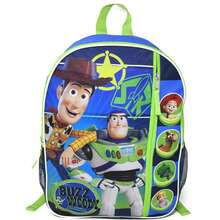 Toy Story Woody And Buzz 16" Kids Cartoon School Bag With Front Pocket & Side Mesh, Lightweight Travel Backpack For Boys - Nhiều màu - Xem 1
